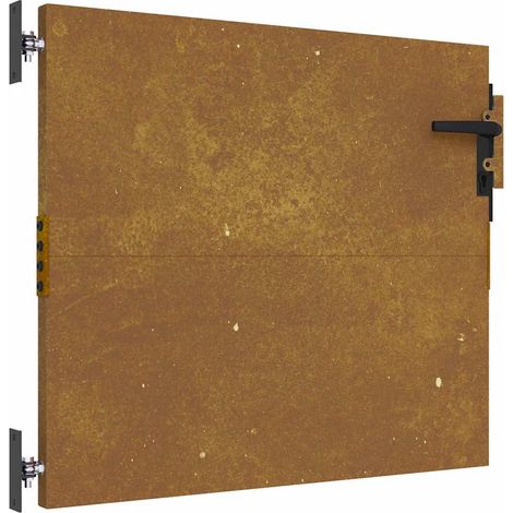 Maison Exclusive - Gartentor 85x75 cm Cortenstahl