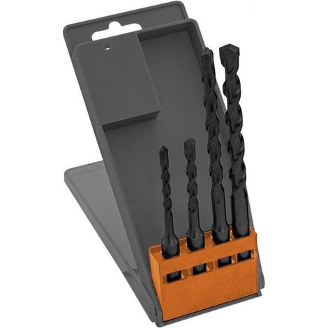 Forets béton SDS en coffret 5 - 6 - 8 - 10 mm