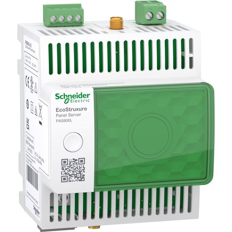 EcoStruxure Panel Server - Advanced datalogger wireless e modbus,  Energy Server, 2DI, 24VDC - PAS800L