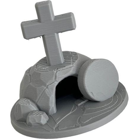 Décoration de vacances modèle Miniature de tombeau de-Gris (1/2)