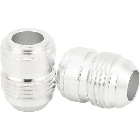 Lot de 2 bouchons à souder AN10 en alliage d'aluminium, raccords de tuyauterie mâles universels pour voiture (1/5)