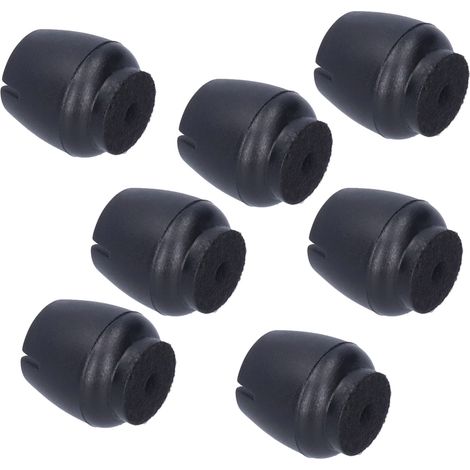 Protège-pieds antidérapants en silicone pour meubles, 16 pièces, embouts pour chaises et tables (1/5)