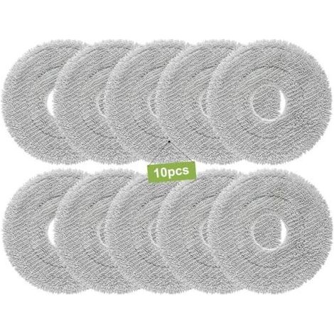 Juego de 10 accesorios para fregona compatibles con Dreame L10s Ultra Gen 3/Gen 2/L10s Pro Ultra Heat/X40/X50 Ultra Complete/L10s/L40/X30, ECOVACS T50 Pro Omni Gen2/T50 Omni y Roborock QV 35A/Qrevo S5 (1/5)
