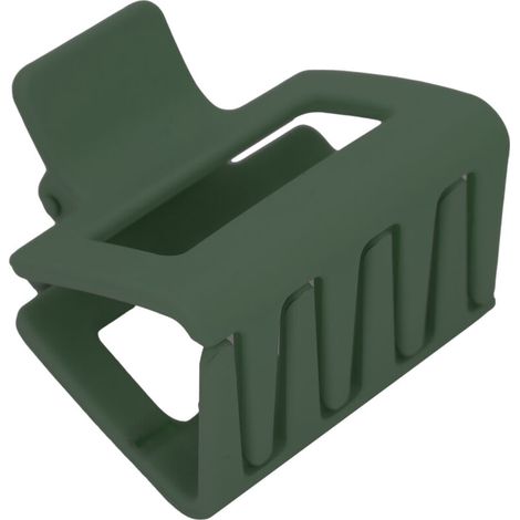 Stabile, rechteckige Haarspange aus Kunststoff – Dickes Haarband für Frauen und Teenager-Mädchen – Militärgrün (1/5)
