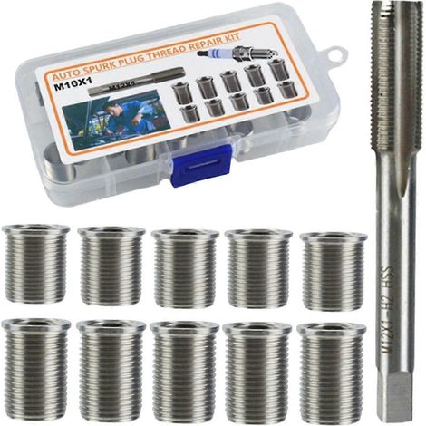Insert de réparation de filetage pour bougie d'allumage M10x1, insert de type Timesert M6-M14, produit G017 (1/5)