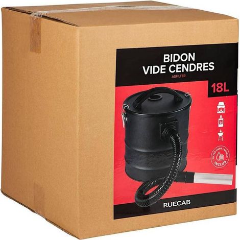 Box Aspirateur Vide Cendre - Utilisation Pratique - Idéal pour Cendres et Débris - D-Work