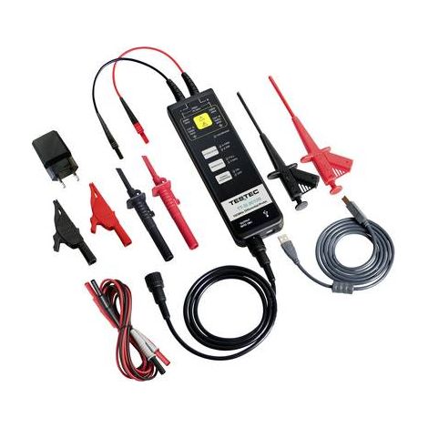 Testec TT-SI 8010B Pointe de touche différentielle 100 MHz 100:1, 1000:1 A332602 (1/2)