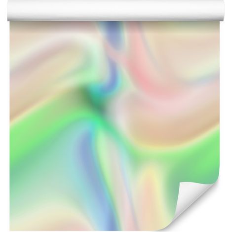 Hintergrundtapete mit Farbverlauf in Mint und Creme für Wohn- und Schlafzimmer, 50 x 1000 cm (1/5)