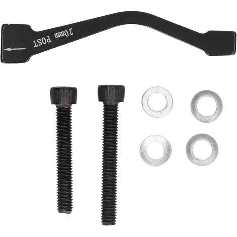 Adaptateur de frein à disque de vélo, support de fixation de cadre de fourche avant en alliage d'aluminium de 180 mm pour remplacement (1/5)