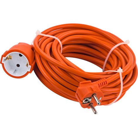 Verlängerungskabel Stromkabel orange H05VV-F 3G1,5mm² 10 - 30 Meter IP20 (1/2)