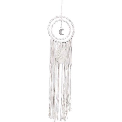 Attrape-rêves en macramé, grande décoration murale bohème, cadeau idéal pour la chambre d'enfant. (1/5)