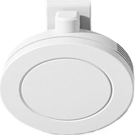 Mini ventilateur à pince silencieux sans pales White Series, ventilateur vortex à trois vitesses réglables, ventilateur portable pour les voyages en extérieur et le bureau (1/5)