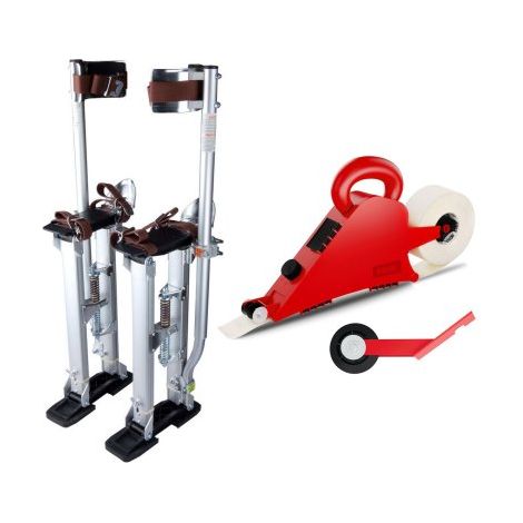 Kit échasses aluminium KRTools de 60 à 101 cm + banjo TX650 avec roulette d'angle Intex