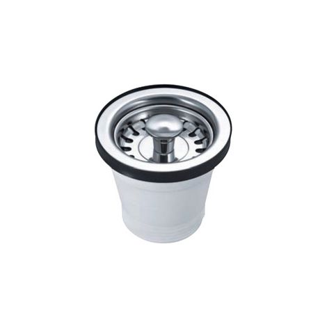 PILETTA CON CESTELLO PER LAVELLI IN ACCIAO INOX- Diam. 70- BONOM- pezzi 1