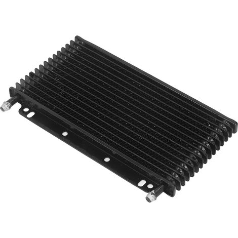 Refroidisseur d'huile de transmission automatique en aluminium à 14 rangées pour moteurs de motos, quads et motos tout-terrain de 150 et 250 cm3 (1/5)