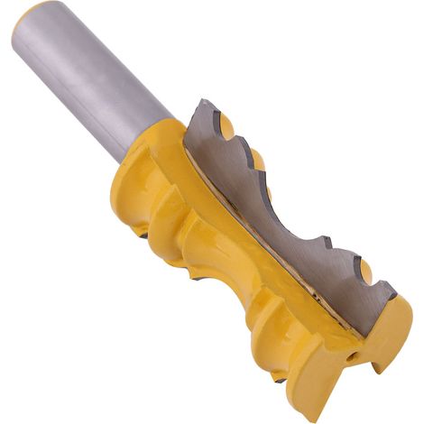 Fraises à défoncer demi-baguette 12,7 mm pour moulure de dossier de chaise, outil de menuiserie pour bois (1/5)