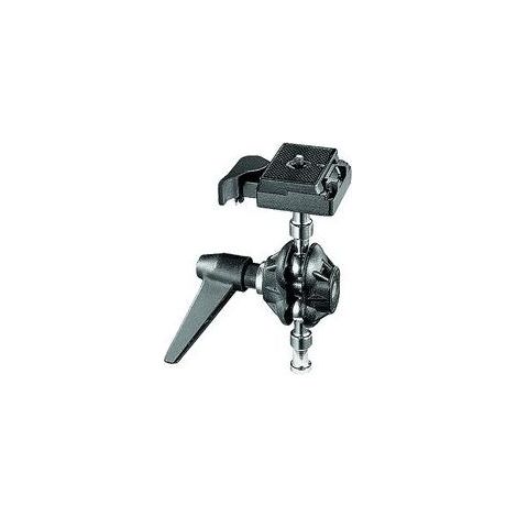 Manfrotto 155RC Tilt-Top Head with Quick Plate trépied Noir