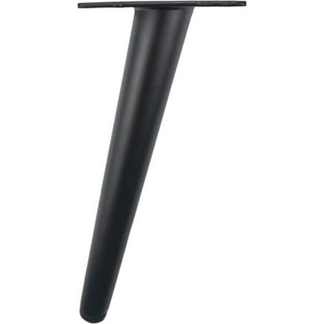Pieds de meuble TV, meuble TV, meuble de table à thé et pieds de table, noir, 30 cm (1/3)