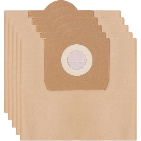 Kärcher WD3 Premium Staubsaugerbeutel, Ersatz-Vliesfiltertüten (5er Set), Zubehör für Nass-/Trockensauger (1/5)