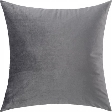 BEBUSINGOTO Lot de 2 housses de coussin 45 x 45 cm en velours gris foncé pour décoration de chambre à coucher, canapé, salon, voiture (anthracite, 45 x 45 cm) (1/5)