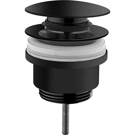 Válvula de drenaje - VitrA A4514936WTC - Negro mate - Apertura por presión - Resistente al desgaste