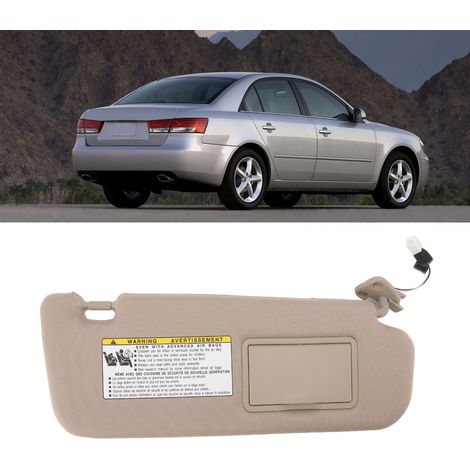 Beige Sonnenblende, passend für die rechte Seite des Hyundai Sonata 2006-2008 (1/5)