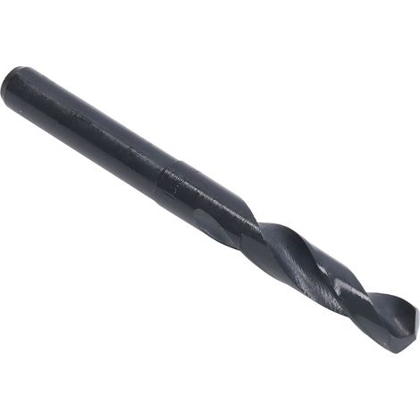 13,5-mm-HSS-Spiralbohrer mit reduziertem Schaft, gerader Spiralbohrer, 1/2-Zoll-Schaft, schwarzes Bohrwerkzeug für Metalle (1/5)