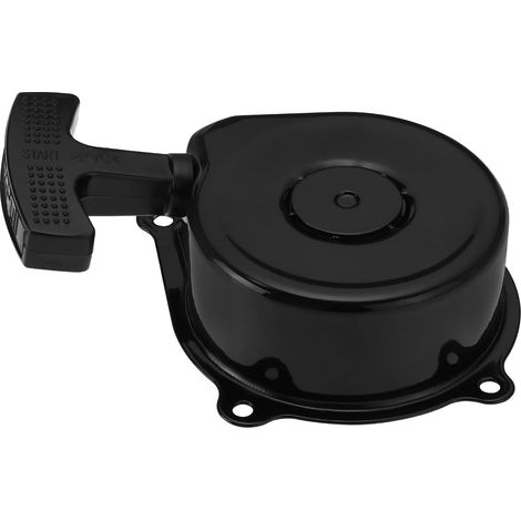 1 - Démarreur à rappel - Ensemble de démarrage - Compatible Suzuki LT50 LTA50 1983-1987 - Alliage d'aluminium - Pour Quad Runner - Noir (1/5)