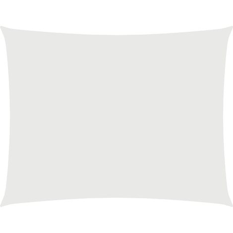Maison Exclusive - Sonnensegel Oxford-Gewebe Rechteckig 4x5 m Wei