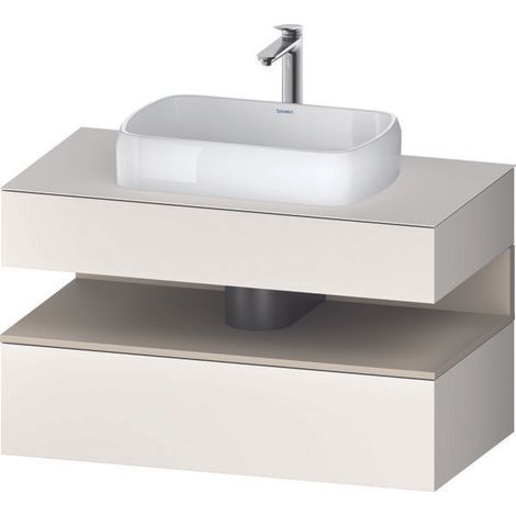 Duravit Collection One Konsolenwaschtischunterbau, 1 Auszug, 1 (1/2)