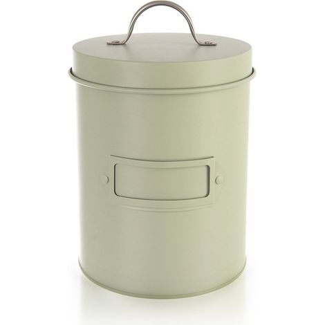 Contenitore metallico verdastro da 1,3 l (1/5)