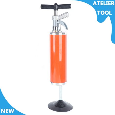 ATELIER Portable haute pression toilette plongeur manuel évier plongeur pompe d'évacuation d'air (1/5)