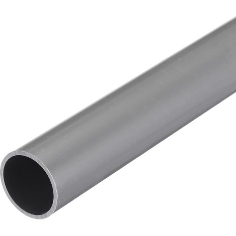 Tubo PVC Grigio chiaro 0,5 m per acquari, cavi, ventilazione (1/5)