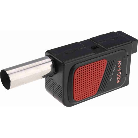 Ventilateur électrique portable pour barbecue, outil de cuisson idéal pour le camping, les pique-niques et les grillades en extérieur. (1/5)