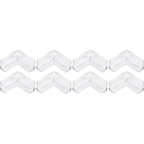 Transparente Eckenschützer, 10 Stück pro Packung, geeignet für Möbel- und Wandecken, L-förmig. (1/5)