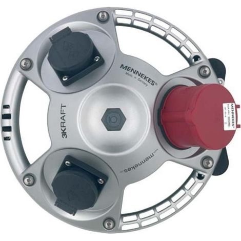 Mennekes Steckdosen-Kombination 1x16A,5p,400V,2xSch. 94350SI