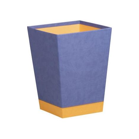 Rhodia 318828C poubelle Carré Simili-cuir Bleu, Orange