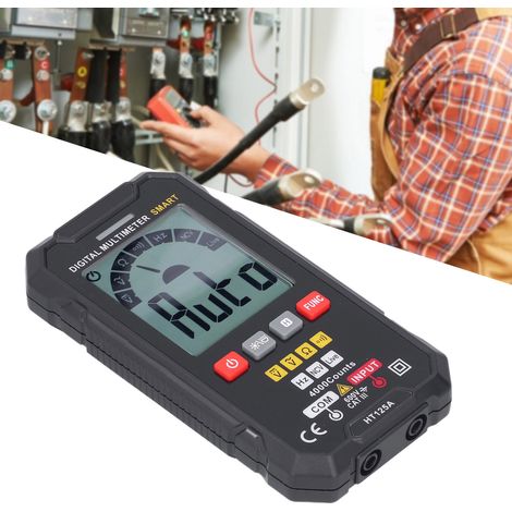 Multimètre numérique HT125A, multimètre portable, multimètre intelligent à affichage numérique (1/5)
