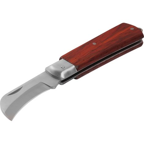 Couteau faucille à lame courbe + étui Vorstahl (1/5)