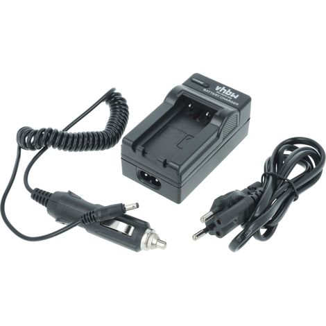 vhbw Ladegerät kompatibel mit Traveler DC4300 Kamera - Ladeschale, Kfz-Adapter Ladeanzeige (1/5)