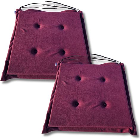 Cojines para silla 40x40x3 cm 1224 - juego de 2 (1/5)