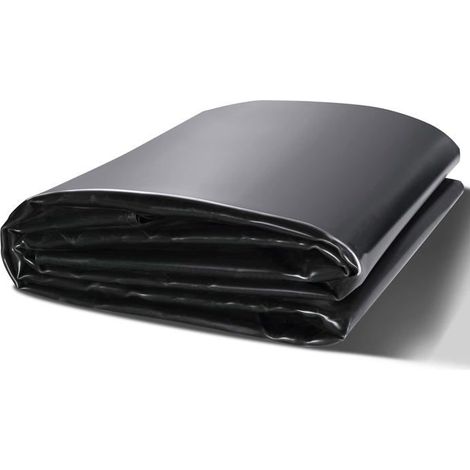 Bâche étang EPDM 3x4 m – 0,5 mm, anti-UV – Pliable – Étanche – Pour bassin, jardin (1/5)