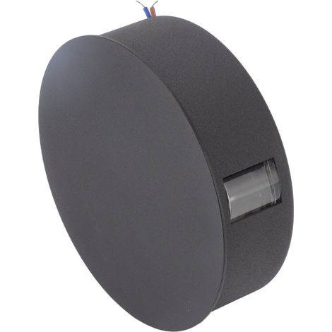 Applique Murale LED Moderne en Aluminium, Lampe Murale Extérieure pour Jardin Couloir Chambre, 6W AC85-265V Noir (1/5)