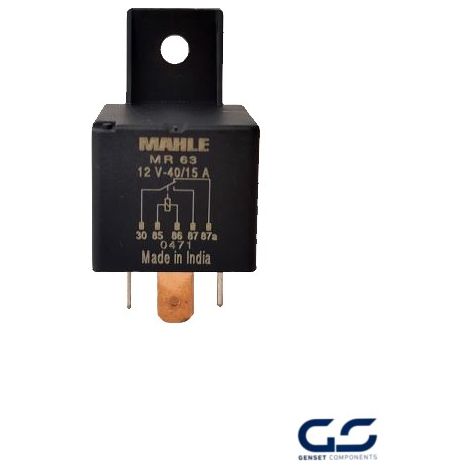 Relé RLP/52-12 12V 40A MOD. MAHLE MR63 (CONMUTADO) (RLP/52-12)