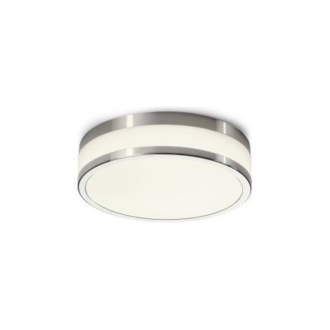 Plafoniera LED Nowodvorski Malakka bianca 18W IP44 Ø29,5cm