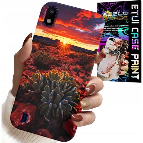 Custodia per Samsung A10 - Custodia con vetri oscurati e stampa del deserto messicano (1/5)
