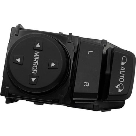 Bouton de réglage de la lentille du rétroviseur rabattable 93530-F0000 93530F0000 Compatible avec Hyundai Elantra AD 2017-2019 (1/5)