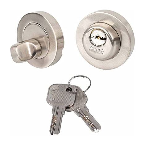 Transformez une piece en une piece privee. 103-50 cm CLOSE. Nickel satine (1/5)