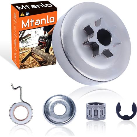 Kit cloche d'embrayage et embrayage compatible avec Stihl MS170 MS180 MS210 MS230 MS250