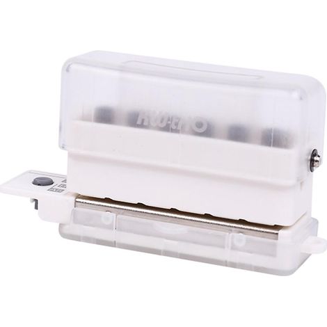 KW-triO 6-Loch-Papierlocher, handlicher Mini-Locher, unterstützt 20/26/30 Löcher, 5,5 mm Öffnung